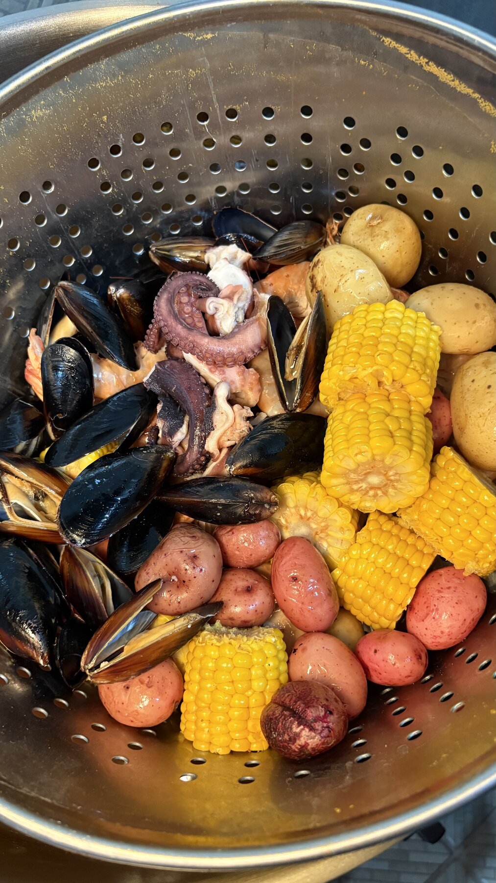 Mejillones al estilo Louisiana